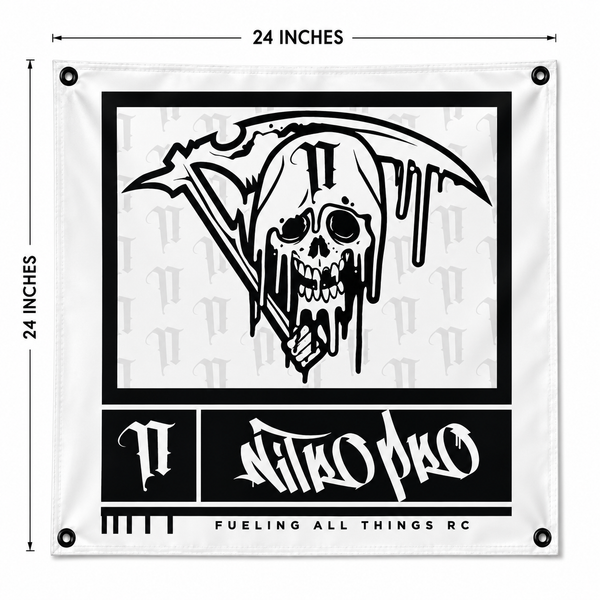 NitroPro 24" x 24" Banner "GRIM"