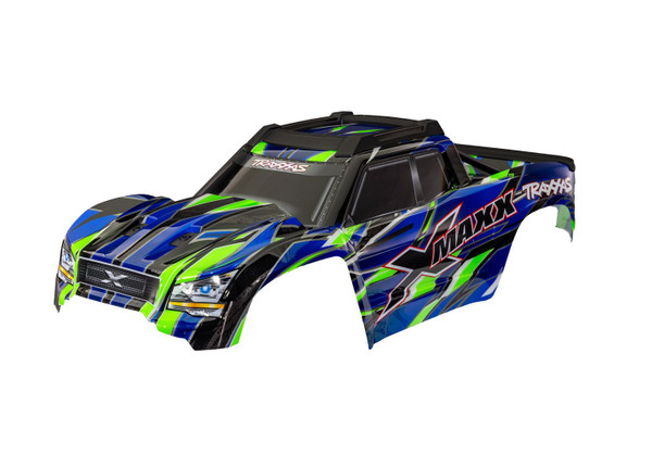 Traxxas Body X-Maxx Green Body