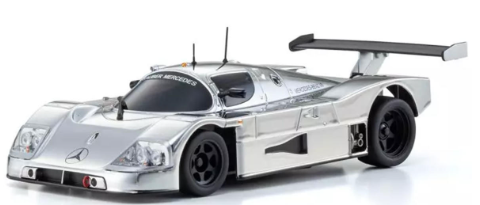 Kyosho MR-04 RWD Mini-Z Readyset w/Sauber-Mercedes C9 Body (Chrome/Silver) w/KT-531P 2.4GHz Radio