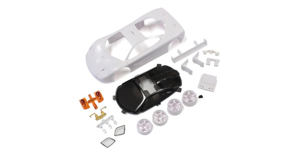 Kyosho McLaren F1 LM White body set(w/Wheel)