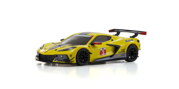 Kyosho ASC MR03W-MM CHEVROLET® CORVETTE® C8.R Yellow
