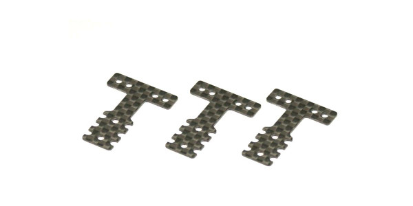 Kyosho Carbon RearSus.Plate(Soft/MM/LM/MM2/3pcs
