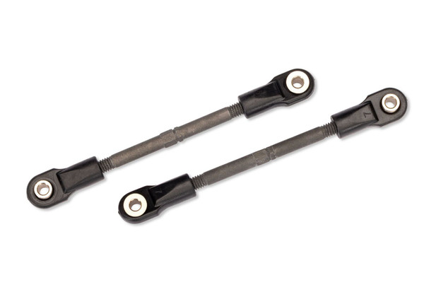 Traxxas 59 mm Adjustable Steel Toe Links (2)