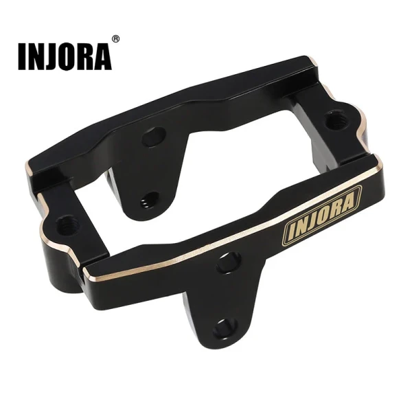 INJORA 11g Brass Servo Mount for 1/18 TRX4M Stock Servo (4M-19) (Black)