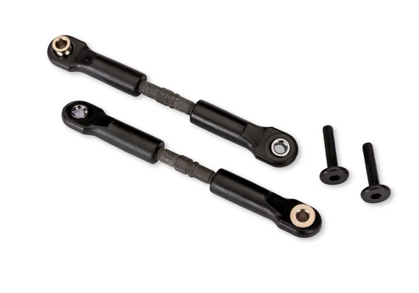 Traxxas 3644-GRAY 39mm Camber Link Turnbuckles - Gray