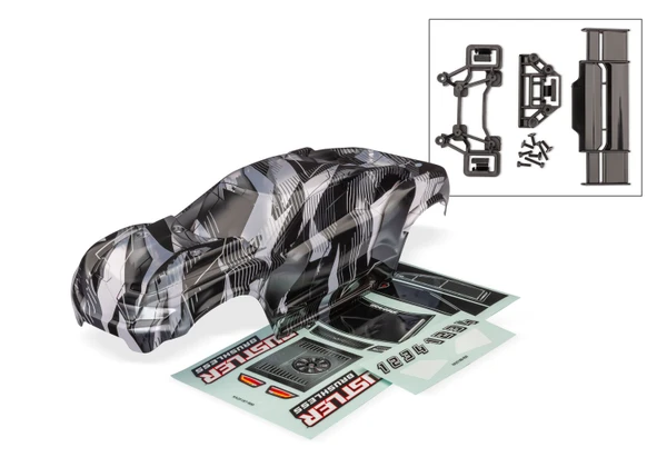 Traxxas Rustler 2WD ProGraphix Clipless Body