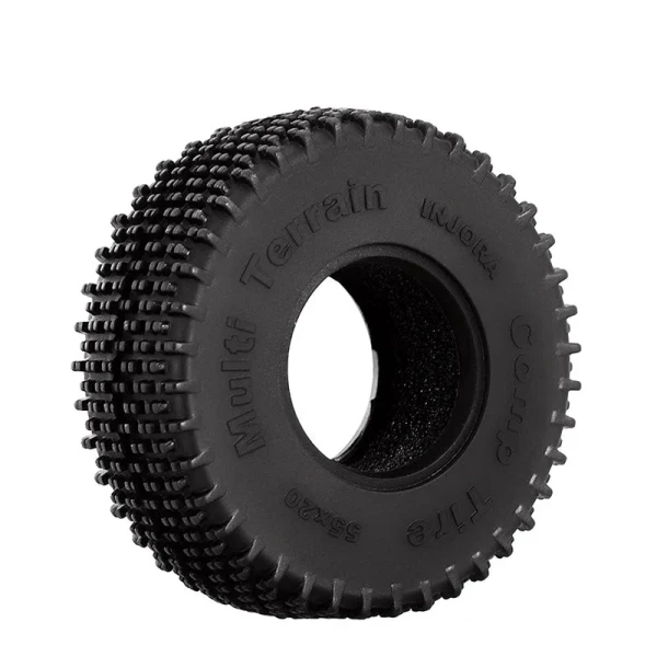 INJORA 1.0" 55*20mm Comp Pin Tires (T1013) (4)