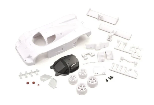 Kyosho MZN193 Sauber Mercedes C9 White Body Set with Wheels Mini-Z