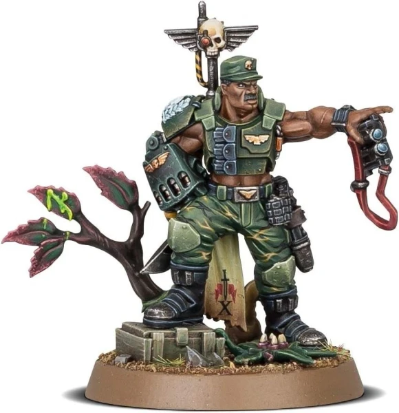 Warhammer 40,000 Astra MILITARUM Catachan Colonel