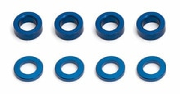 TEAM ASSOCIATED Factory Team Aluminum Ballstud Washer (8) (ASC31286)