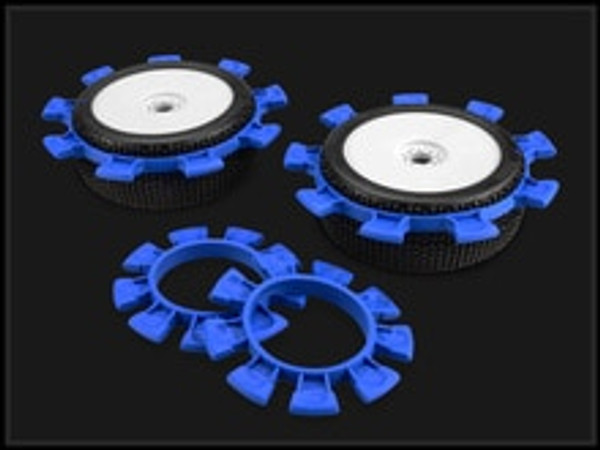 JCONCEPTS 1/8-1/10 Satellite Tire Rubber Bands - Black