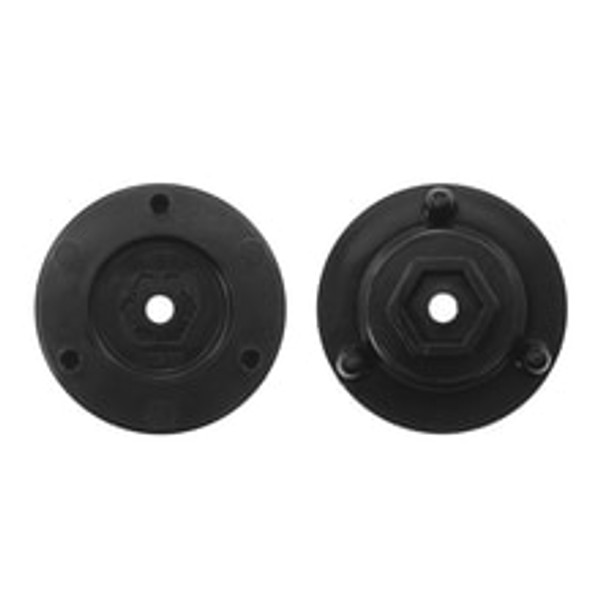 DE RACING 12mm Hex Short Axle Adapters (2)