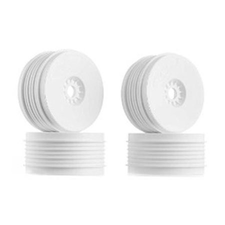 DE RACING "SpeedLine PLUS" 1/8 Buggy Wheel (4) (White)