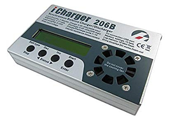 JUNSI iCharger 206B Lilo/LiPo/Life/NiMH/NiCD DC Battery Charger (6S/20A/300W)