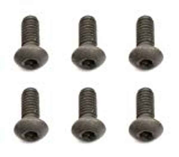 TEAM ASSOCIATED 2.5x0.45x6mm Button Head Screw (6)