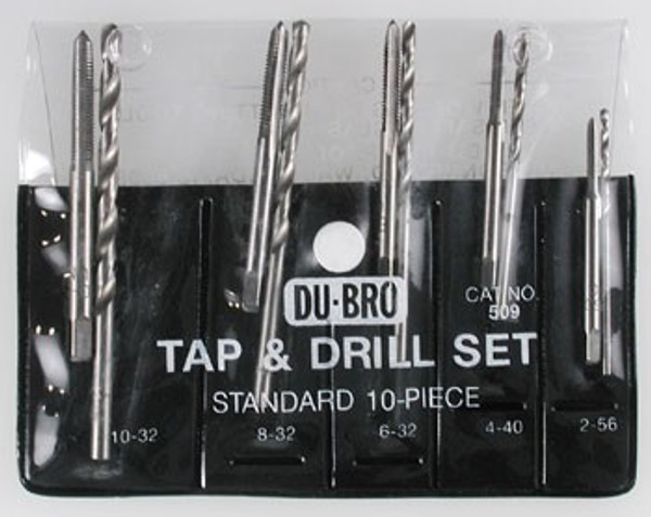 DUBRO Complete Tap & Drill Set (Standard)