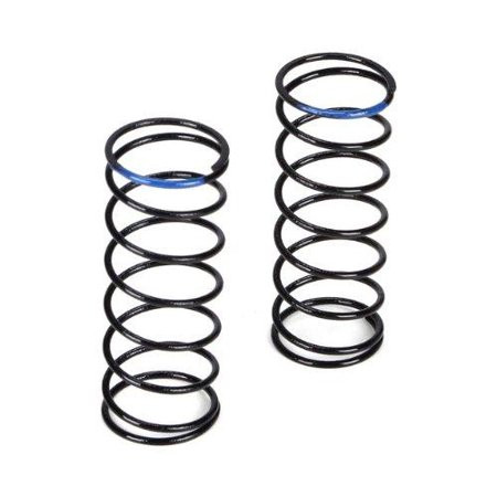 TLR Front Shock Spring Set (Blue - 3.8 Rate) (2)