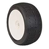 AKA EVO Impact 1/8 Truggy Pre-Mounted Tires (2) (White)