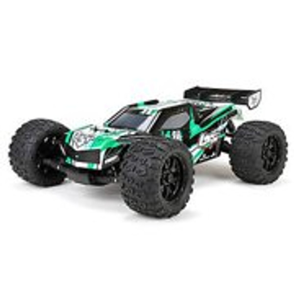 Losi TEN-MT 1/10 RTR 4WD Brushless Monster Truck w/2.4GHz Radio & AVC (Black/Green)