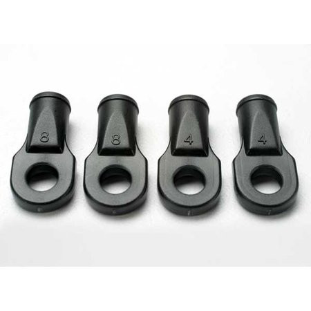 Traxxas Rod ends, Revo (large, for rear toe link only) (4) (TRA5348)