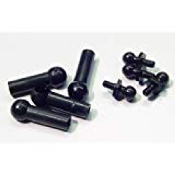 Calandra Racing Concepts 2-56 Steel Ball Studs & Cups For Damper Tubes (4)