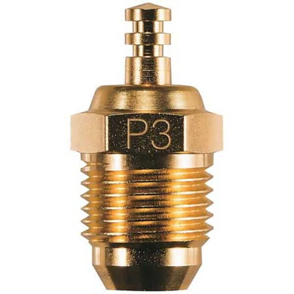 O.S. P3 Gold Turbo Glow Plug "Ultra Hot"