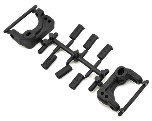 Yokomo Graphite Front Steering Hub Carrier w/Inserts (2) (YOKZ2-413G)