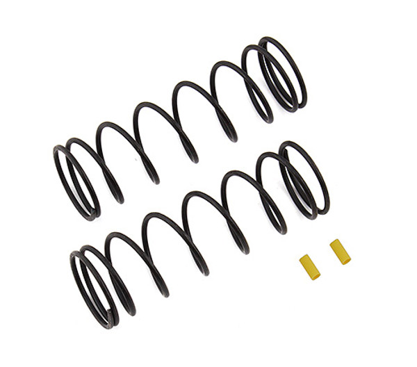 Team Associated RC8B3.1 Front V2 Shock Spring Set (Yellow - 5.7lb/in) (2) (ASC81226