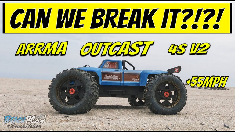 All New Arrma Outcast 4S V2 | Can We Break It Long Jump! All New Arrma Outcast 4S V2 | Can We Break It Long Jump!