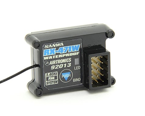 Sanwa RX-471 Receiver Case Set - PITLANE SIM RACE - Foto 2