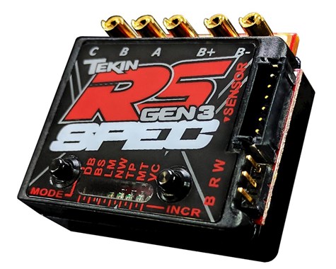 Tekin RS Gen3 SPEC Sensored Brushless ESC - BeachRC.com