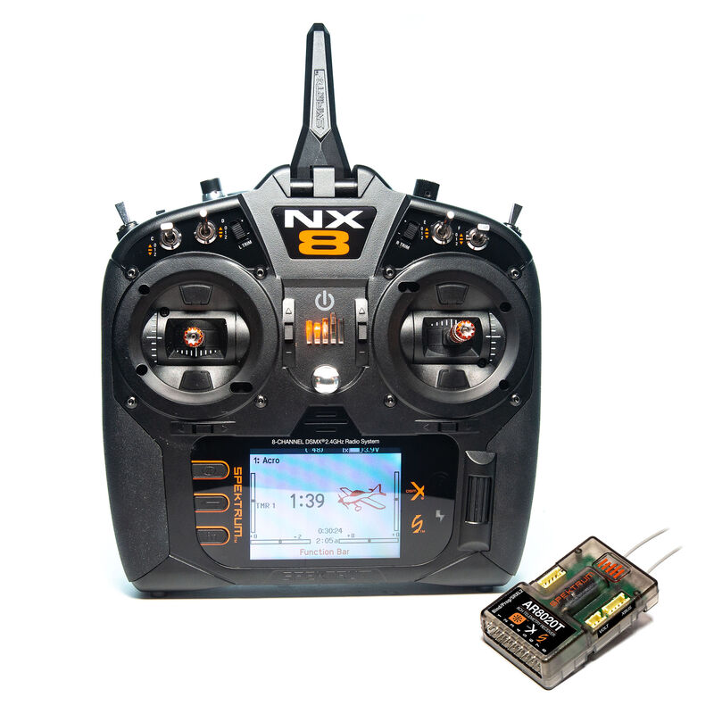 KENTOYS ワイルドチューナー ☆ INTEGRA TYPE-R☆RX-8 Spektrum RC NX8 8-Channel DSMX Transmitter with AR8020T Telemetry