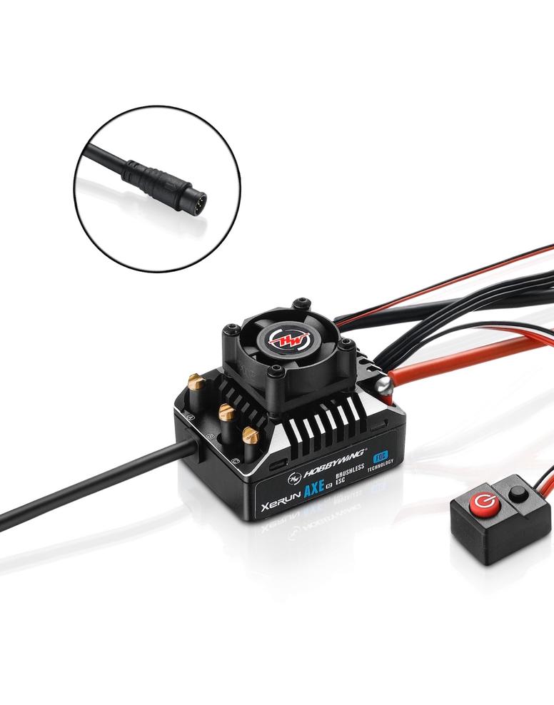 Hobbywing Xerun AXE R2 ESC for Rock Crawler 80Amp - BeachRC.com