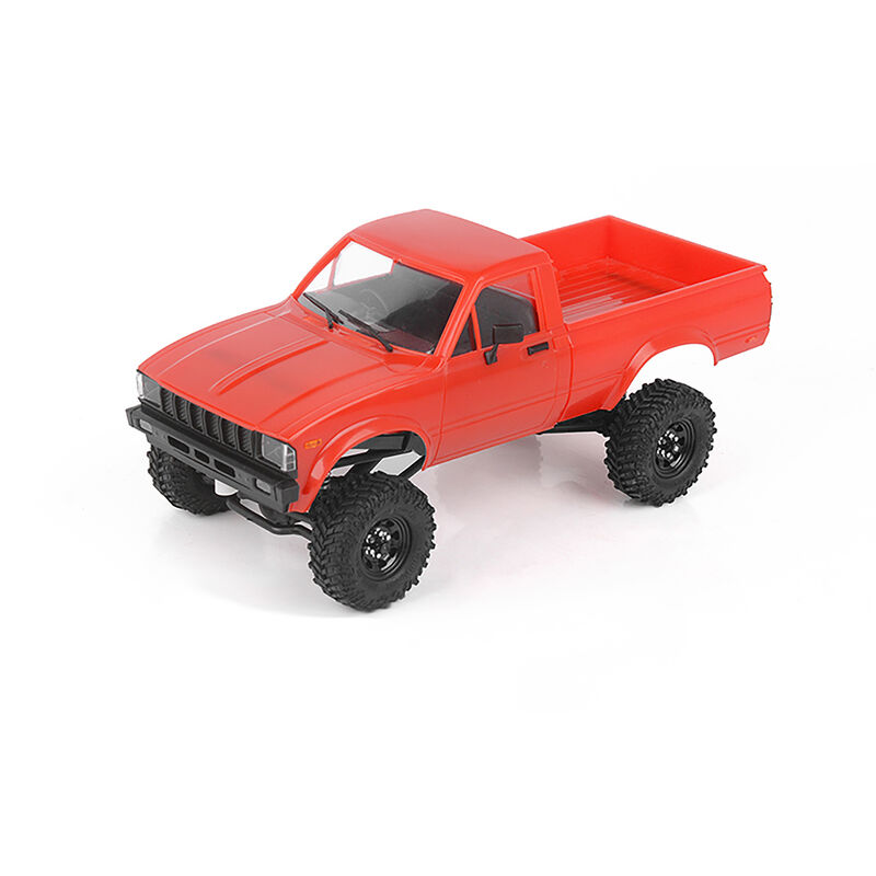 RC4WD 1/24 Trail Finder 2 4WD with Mojave II Hard Body RTR, Red