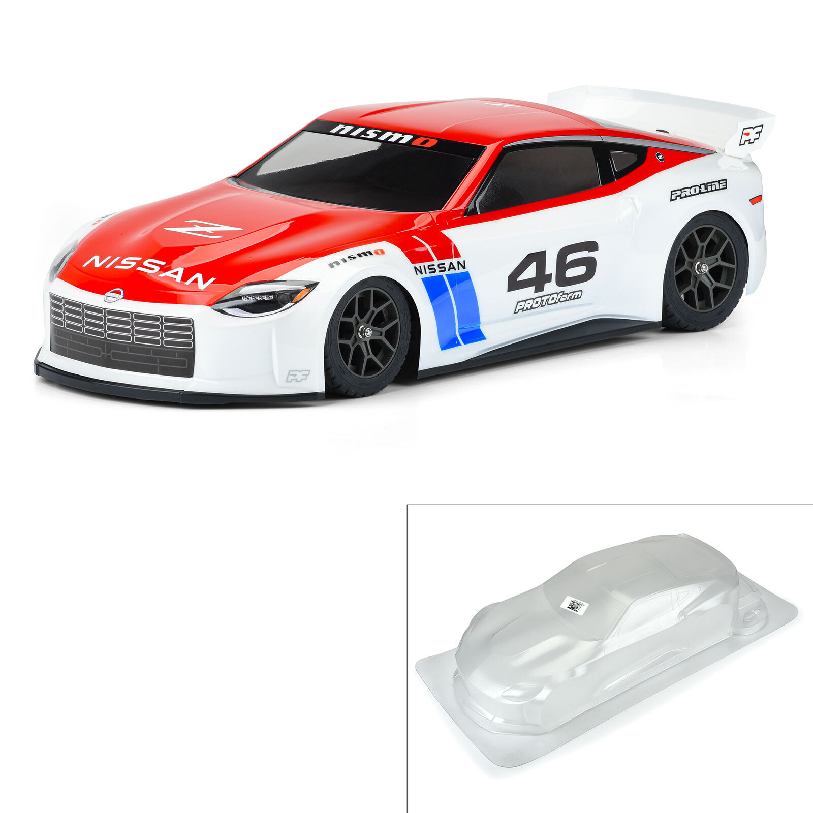 AS Protoform 1/8 2023 Nissan Z Clear Body: Vendetta - BeachRC.com
