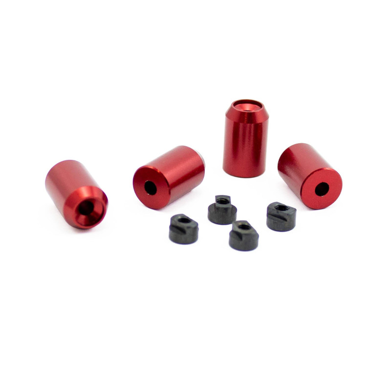 オーダー２点 Ultimate Racing Long Aluminum Upper Deck Adjustable Post (4