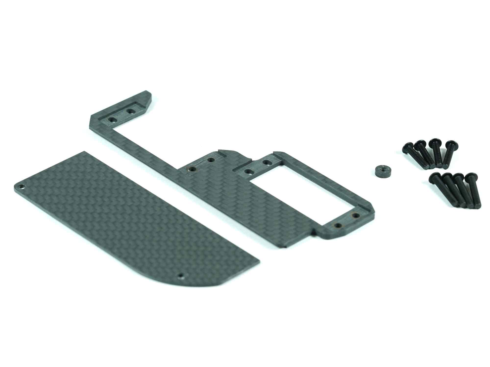 SWORKz Pro-composite Carbon One-unit Radio Tray - BeachRC.com