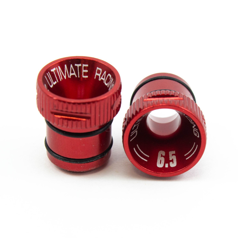 Ultimate Racing Flowmax 6.5mm Venturi (Red) - BeachRC.com