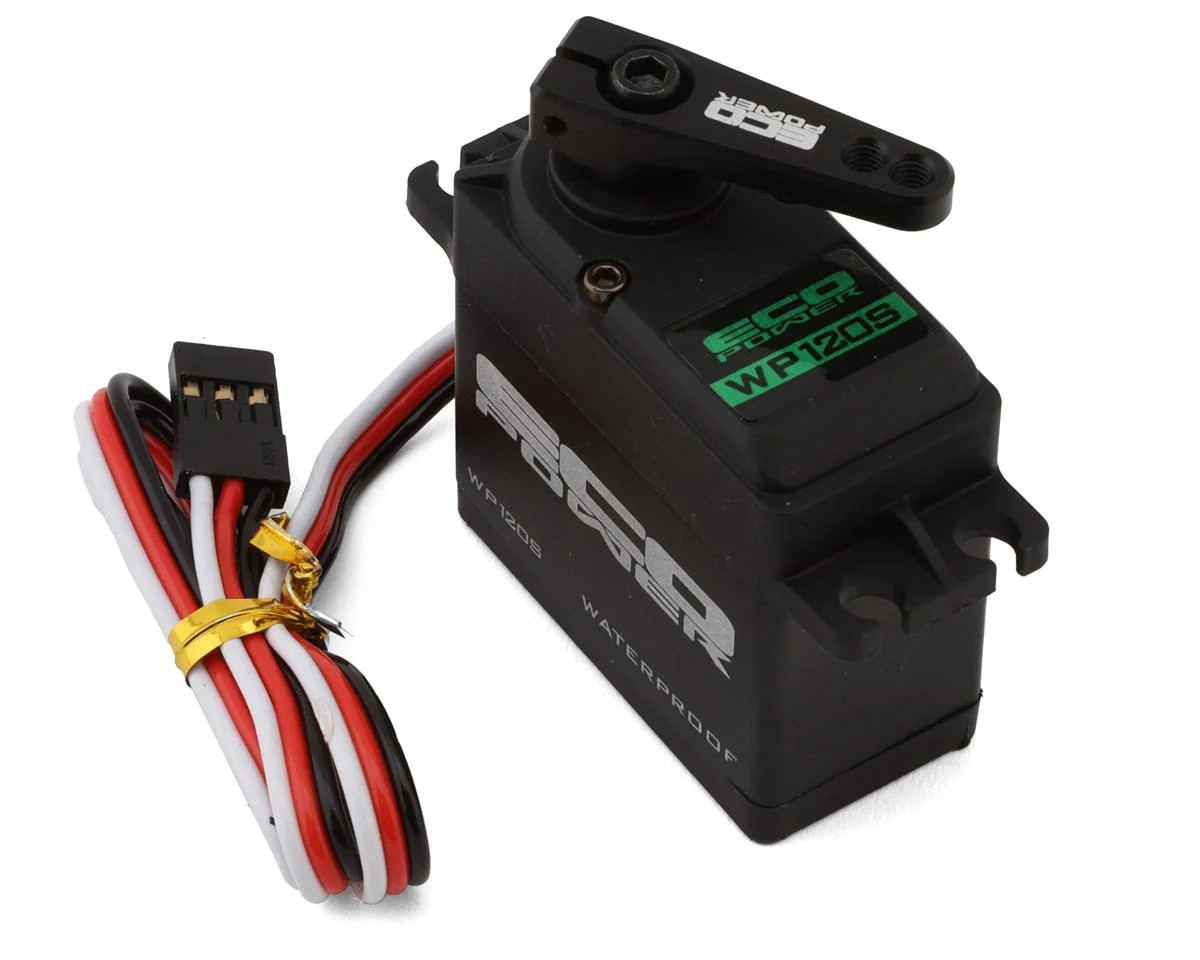 EcoPower WP120S Waterproof High Speed Metal Gear Servo for 1/10