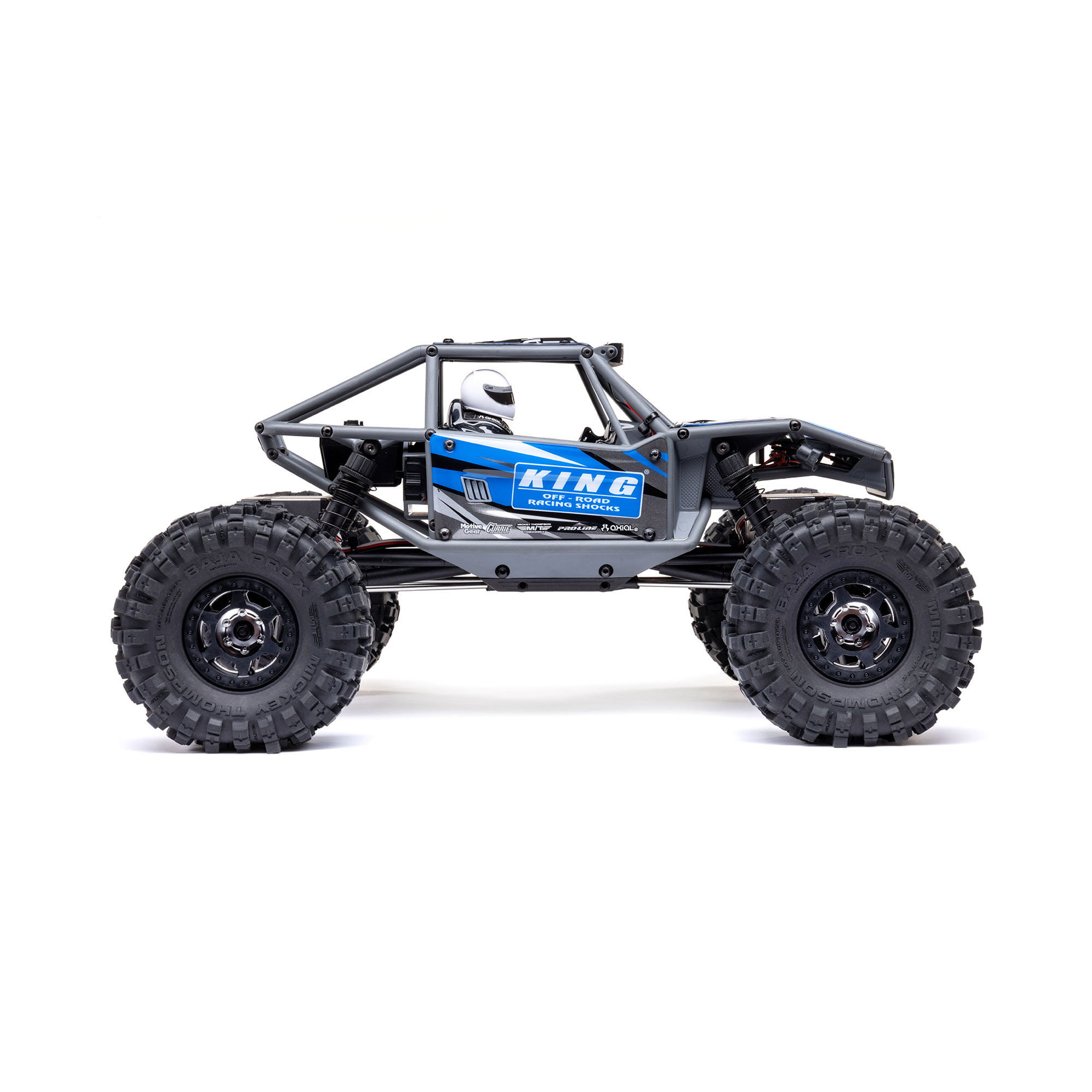Axial UTB18 Capra 4WS 1/18 RTR 4WD Unlimited Trail Buggy (Blue) w/2 ...