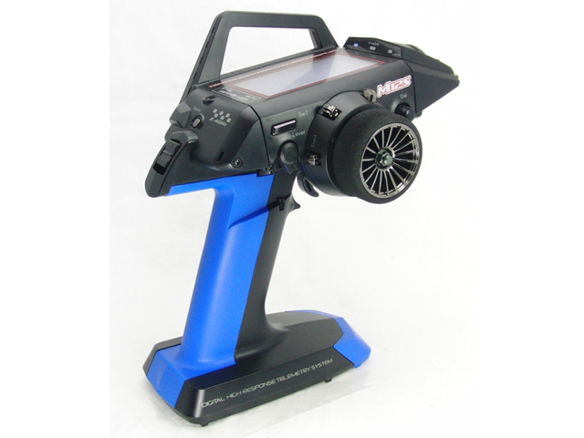 Sanwa Grip & Cover Set BLUE M12/M12S (Large) - BeachRC.com