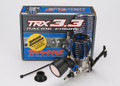 Traxxas TRX 3.3 Rear Exhaust IPS Shaft Standard Plug, Slide Carb Engine (Pull Start)