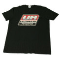 Ultimate Racing Logo T-Shirt - (Black) (UR901)