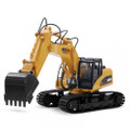 Huina 1550 1/14Th Scale RC Excavator 2.4G 15ch w/Die Cast Bucket