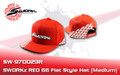 SWORKz G5 Flat Style Cap red 