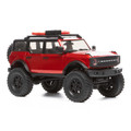 Axial 1/24 SCX24 2021 Ford Bronco 4WD Truck Brushed RTR (Red)