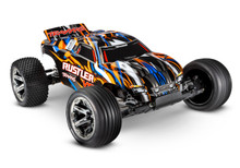 Traxxas RUSTLER VXL RCカー 部品多数 Traxxas Rustler® VXL: 1/10 Scale Stadium Truck. Pro Series