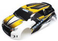 Body, LaTrax® 1/18 Rally, yellow (painted)/ decals
