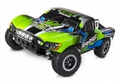 Traxxas Slash 4X4 1/10 Scale 4WD SCT (GREEN) (XL-5 ESC) (LEDs/Battery/Charger included)