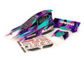 Traxxas Body, Bandit® VXL, purple/ wing